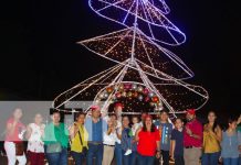 Masaya inaugura sus ambientes Navideños Foto: En Masaya se inauguró los espacios alusivos a la Navidad / TN8