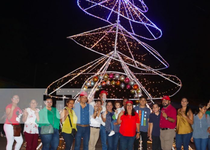 Foto: En Masaya se inauguró los espacios alusivos a la Navidad / TN8