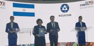 Rusia y Nicaragua firman hoja de ruta para energía atómica con fines pacíficos