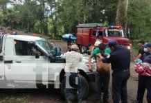 Camioneta cargada de cortadores de café se da vuelta en el municipio de La Dalia Camioneta cargada de cortadores de café se da vuelta en el municipio de La Dalia