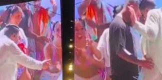 Pero ¿qué haces? Bad Bunny hace viral su baile pegadito a un hombre