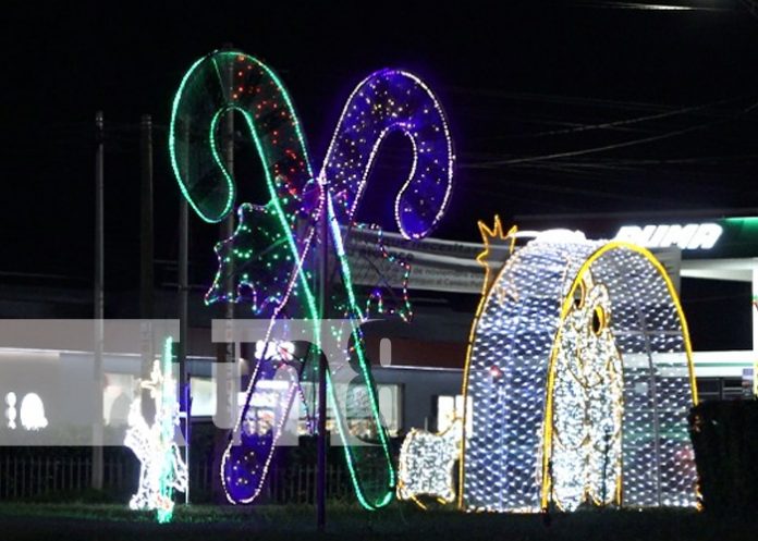 En distintas zonas de Managua ya se siente el espíritu de Navidad