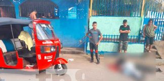 Caponero atropelló a repartidor de pan en el barrio 31 de diciembre, Managua