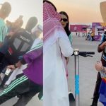 ¿Creían era LGBT? Guardias de Qatar pisotean bandera de un estado brasileño