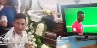 Se siente la fiebre: Hombres ven el mundial ¡en plena vela! (VIDEO)