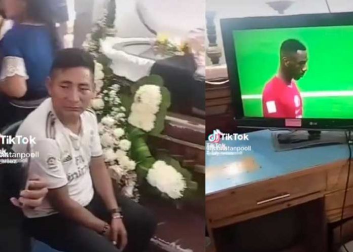 Se siente la fiebre: Hombres ven el mundial ¡en plena vela! (VIDEO)