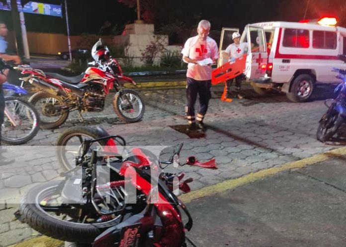 1 Imprudencia deja un brutal accidente en Villa Fontana, Managua