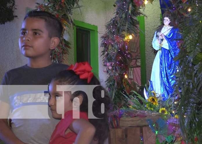 1 Foto: Se instaló un hermoso altar de cara a las purísimas en Estelí / TN8