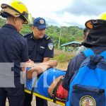 Foto: Hombre se cae y termina lesionado en La Libertad, Chontales / TN8