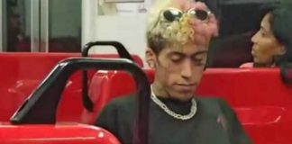 "Listo para el Kullg y Allan": Sujeto se rasura sus partes en un tren (VIDEO)