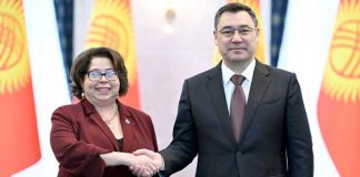 Embajadora de Nicaragua presenta credenciales en la República de Kirguistán
