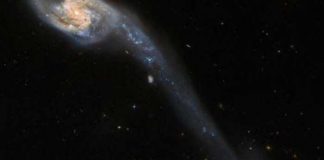 El Telescopio Hubble de la NASA captó un impresionante espectáculo celeste
