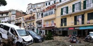 Registran al menos 8 muertos por los deslaves en la isla Ischia, Italia