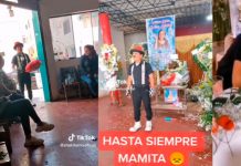 «Hasta siempre» Payasito con el corazón partido rinde homenaje a su mamá Llega al velorio de su madre y le rinde sentido homenaje