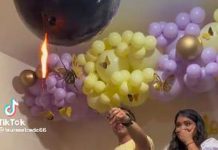 Por andar «inventando el agua helada» casi terminan quemados en baby shower Revelación de sexo en baby shower casi acaba en accidente