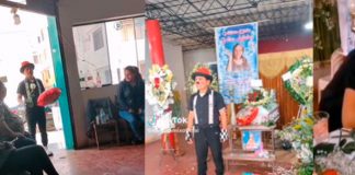 Llega al velorio de su madre y le rinde sentido homenaje