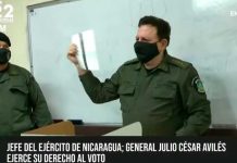 General Avilés: «No hay contratiempo de ninguna naturaleza en Nicaragua» General Avilés: "No hay contratiempo de ninguna naturaleza en Nicaragua"