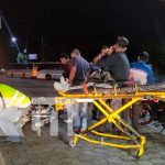 Giro indebido provoca colisión entre motociclistas en Managua Giro indebido provoca colisión entre dos motociclistas en Managua