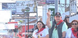 Masivas caravanas transitaron las calles de Estelí