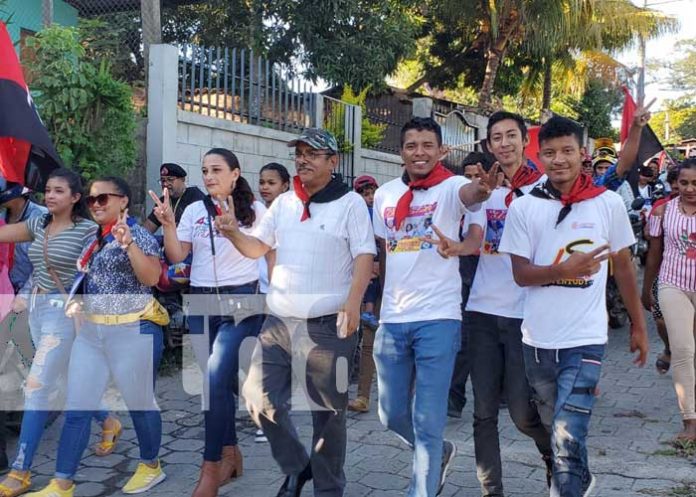 Nueva Segovia suroeste celebra victoria electoral con alegre caravana