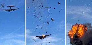 Aviones chocan mientras hacían acrobacias en Estados Unidos