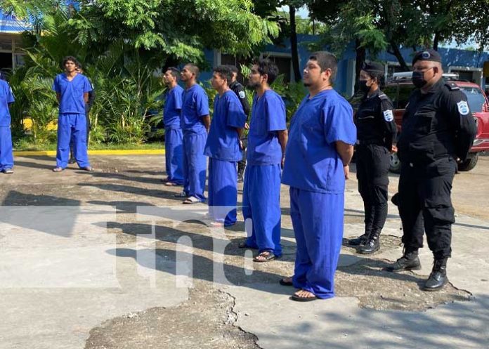 En Estelí y Chinandega la Policía Nacional capturó a varios delincuentes