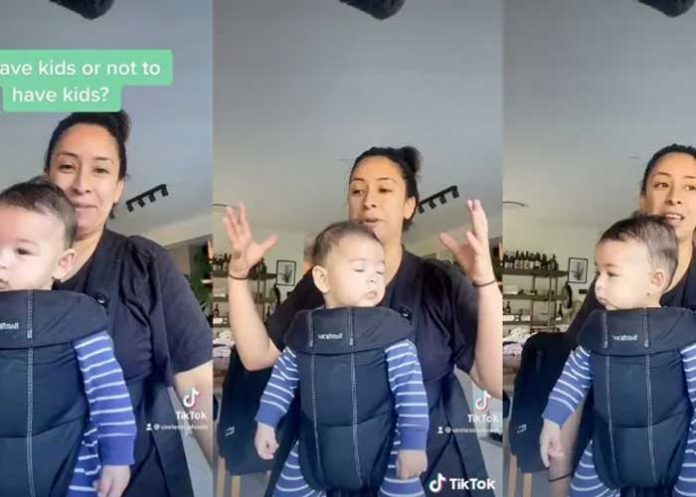 Mujer se hace viral por asegurar que “la maternidad apesta”