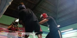 Policía Nacional continúa apostando por jóvenes boxísticos en el gimnasio Roger Deshon, en Managua