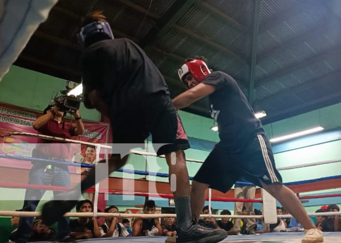 Policía Nacional continúa apostando por jóvenes boxísticos en el gimnasio Roger Deshon, en Managua
