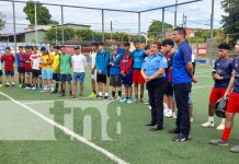 ALMA desarrolla competencias de fútbol en Managua ALMA desarrolla competencias de fútbol en Managua