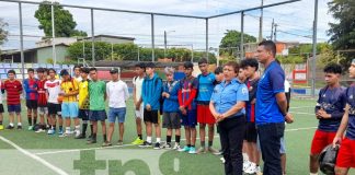 ALMA desarrolla competencias de fútbol en Managua