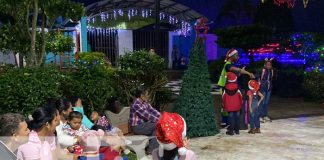 Foto: La Libertad, Chontales realizó el lanzamiento luces navideñas / TN8
