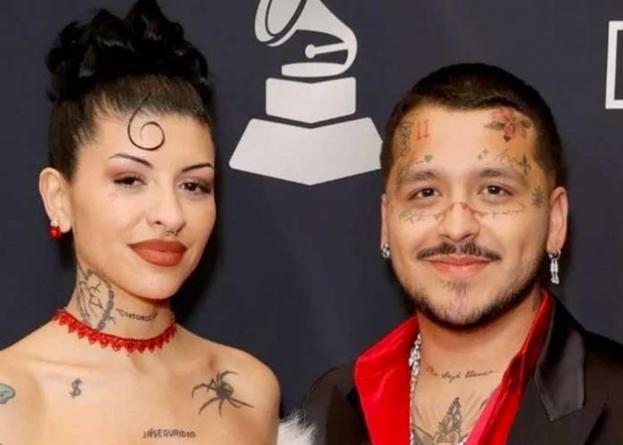 Christian Nodal y su impresionante mensaje a Cazzu en los Latin Grammy