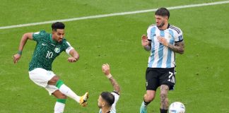 Sorpresa mundialista, Argentina pierde ante Arabia Saudita