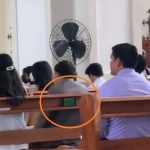 «Para todo hay tiempo» Lo exhiben viendo partido del mundial durante una misa "Para todo hay tiempo" Lo exhiben viendo partido del mundial durante una misa