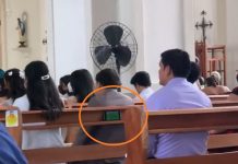 «Para todo hay tiempo» Lo exhiben viendo partido del mundial durante una misa "Para todo hay tiempo" Lo exhiben viendo partido del mundial durante una misa