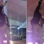 En pleno concierto: Cantante recibe descarga eléctrica durante su presentación