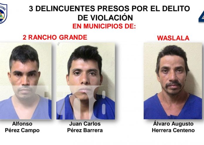 Foto: Autores de muerte homicidas son capturados en Matagalpa / TN8