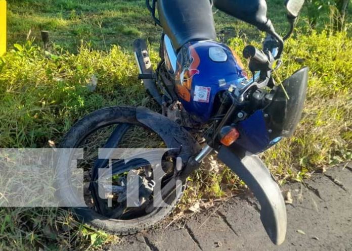 Dos lesionados en accidente de tránsito en el municipio de El Ayote, Chontales