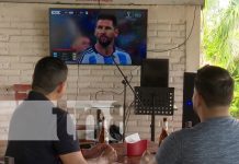 Fiebre futbolera se hace notar en bares y restaurantes de Managua