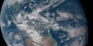 Satélites captan imágenes no vistas de la erupción del volcán Tonga