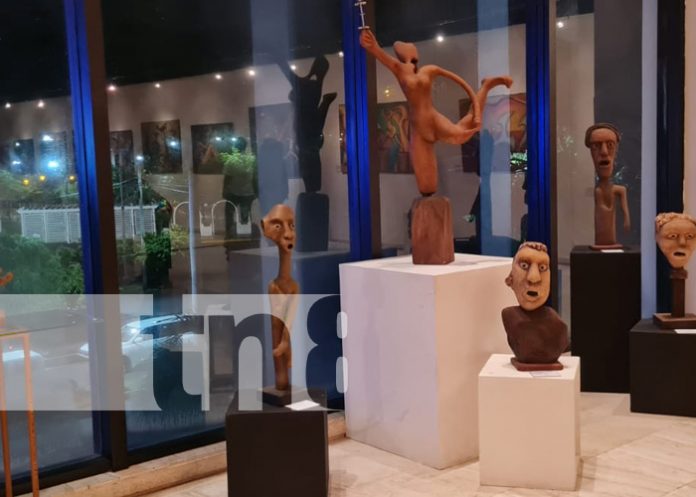 Inauguran en Managua exposición de arte del maestro Miguel Ángel Abarca