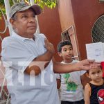 Jornada de vacunación voluntaria en barrio Bertha Calderón en Managua