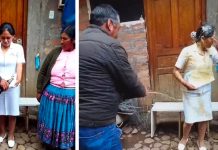 Celebraron la graduación de su hija bañándola en cerveza