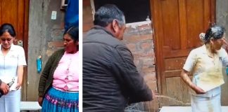 Celebraron la graduación de su hija bañándola en cerveza