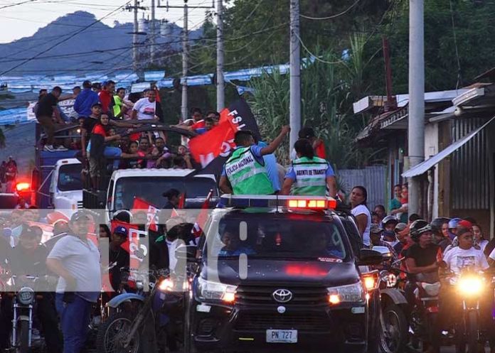 Madriz celebra con alegría el triunfo electoral del Frente Sandinista