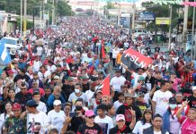 Caminatas de victorias electorales congregan a miles de ciudadanos en Managua