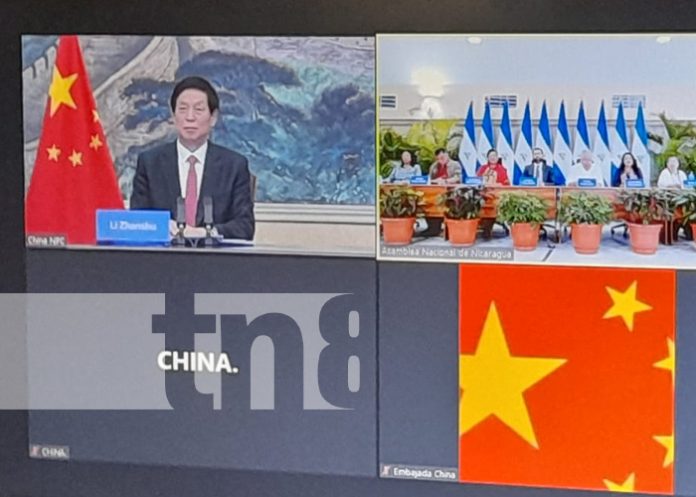 3 Pdte. de la Asamblea Nacional sostiene encuentro con el presidente de la Asamblea de China