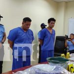 Capturan a dos delincuentes por tráfico de drogas en Managua Capturan a dos delincuentes por tráfico de drogas en Managua