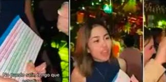 Salió de fiesta pero cumplida se llevó la tarea al antro